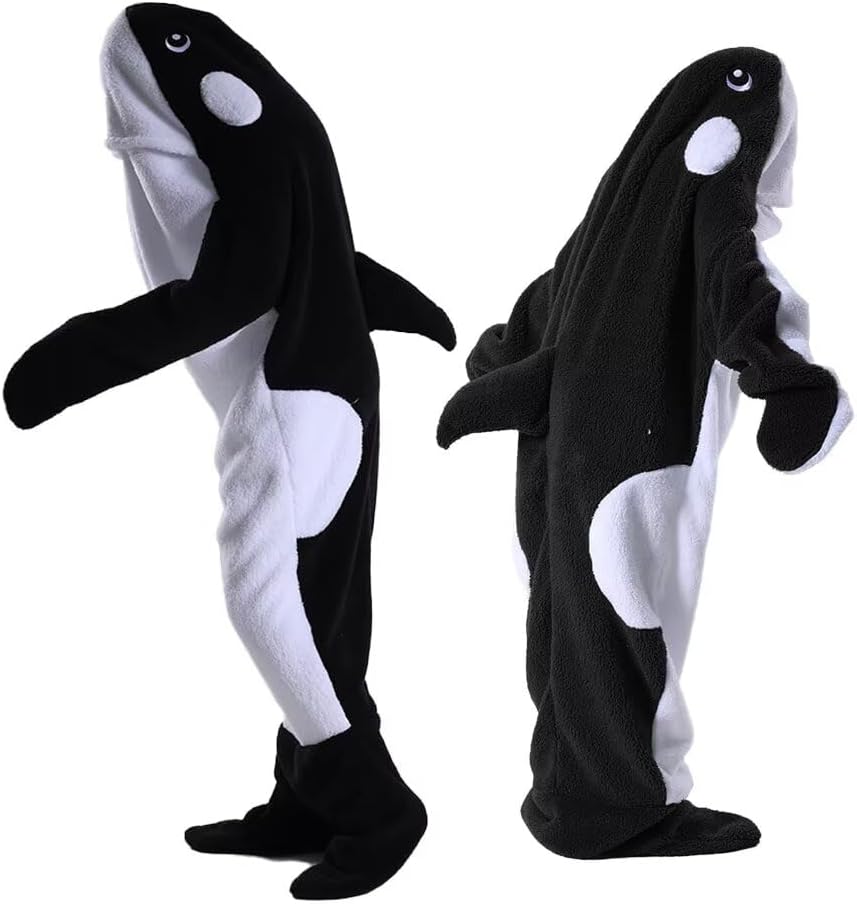 Unnecessary Whale Blanket Hoodies Whale Onesie — WeirdThingsToBuy weird find