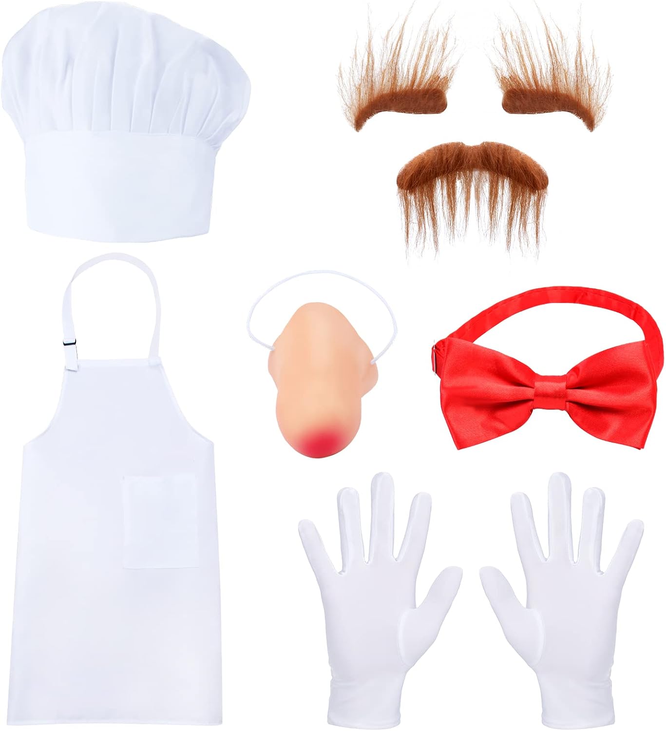 Unnecessary White Chef Costumes 6 Including — WeirdThingsToBuy weird find