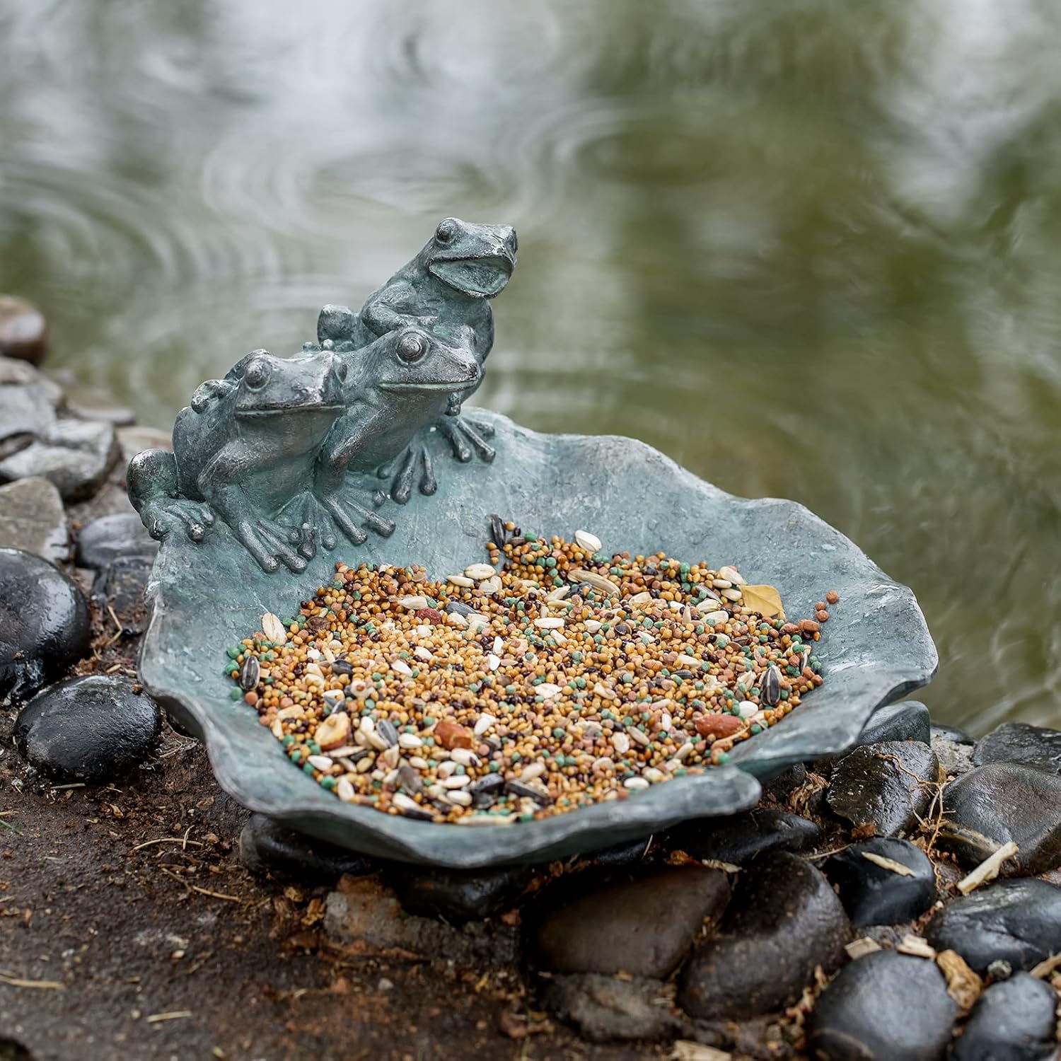 Unnecessary Wild Bird Feeder Birdbath Bowl — WeirdThingsToBuy weird find