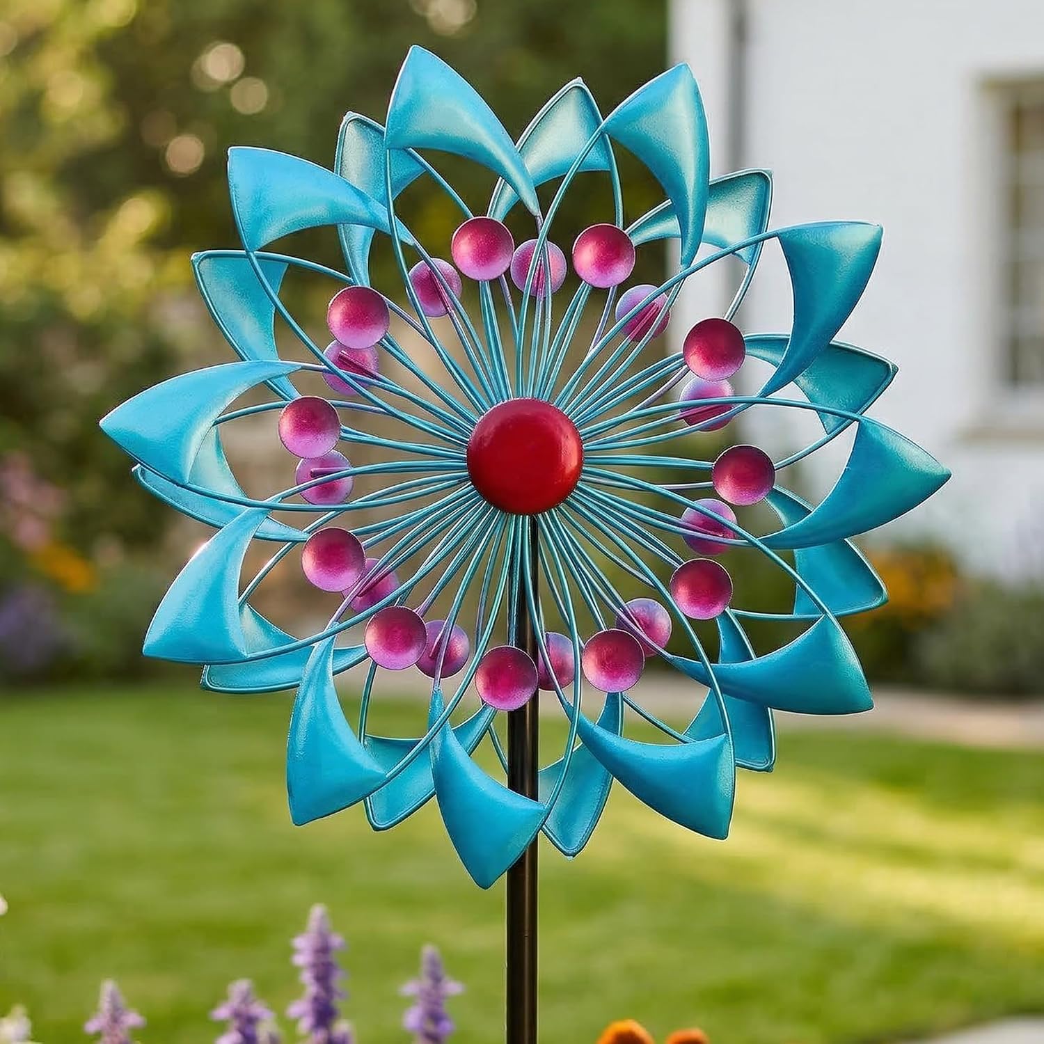 Unnecessary Wind Spinner Outdoor Metal Wind — WeirdThingsToBuy weird find