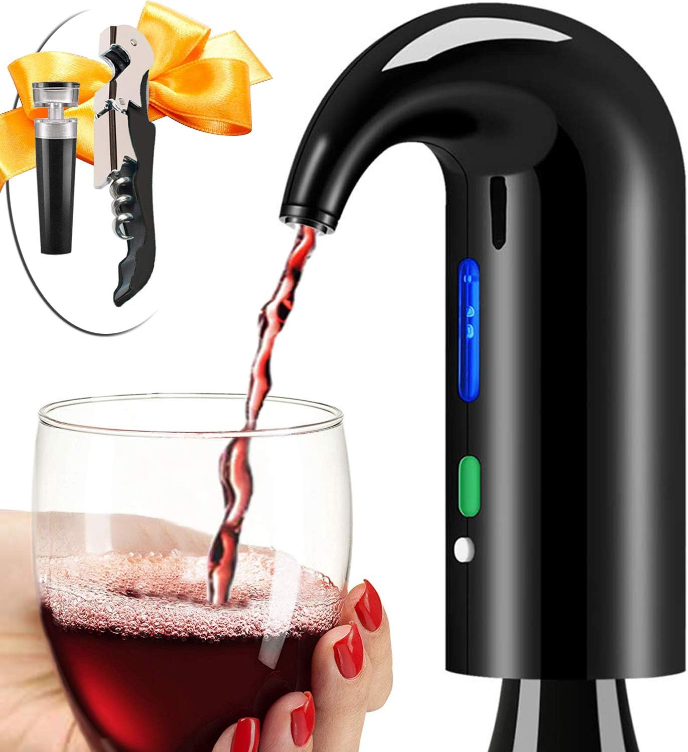 Unnecessary Wine Aerator Electric Wine Decanter — WeirdThingsToBuy weird find
