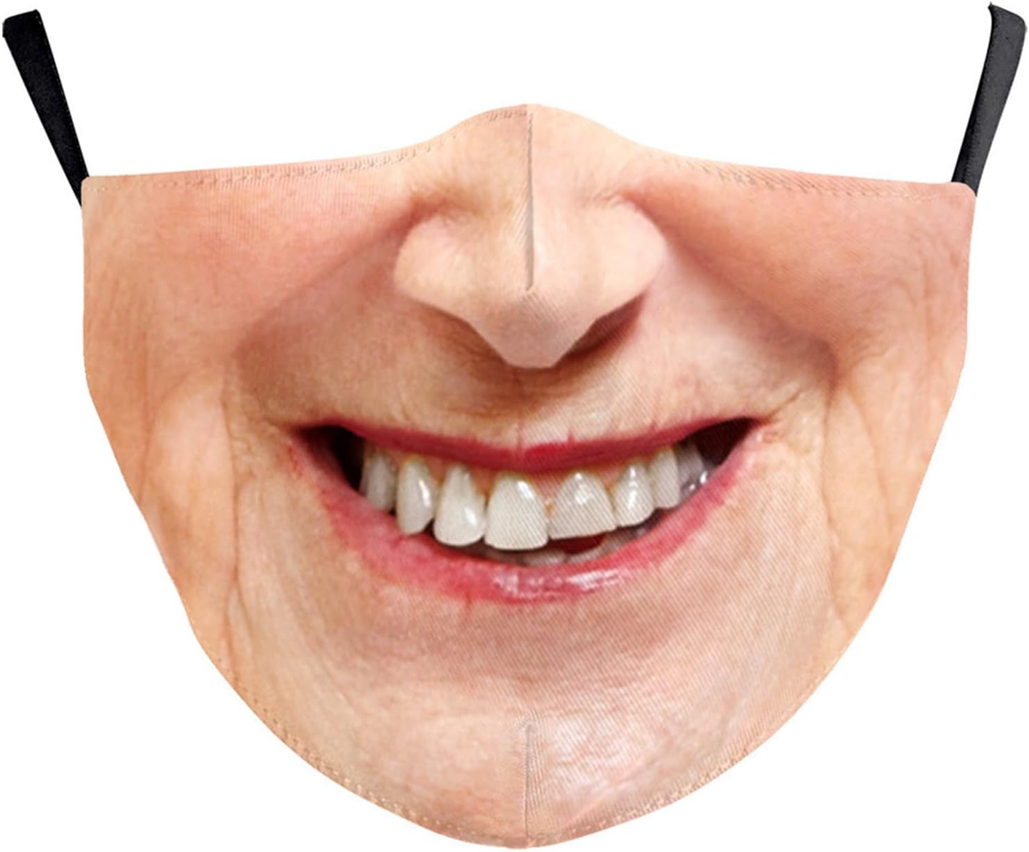 Unnecessary Women Men Smile Face Mask — WeirdThingsToBuy weird find