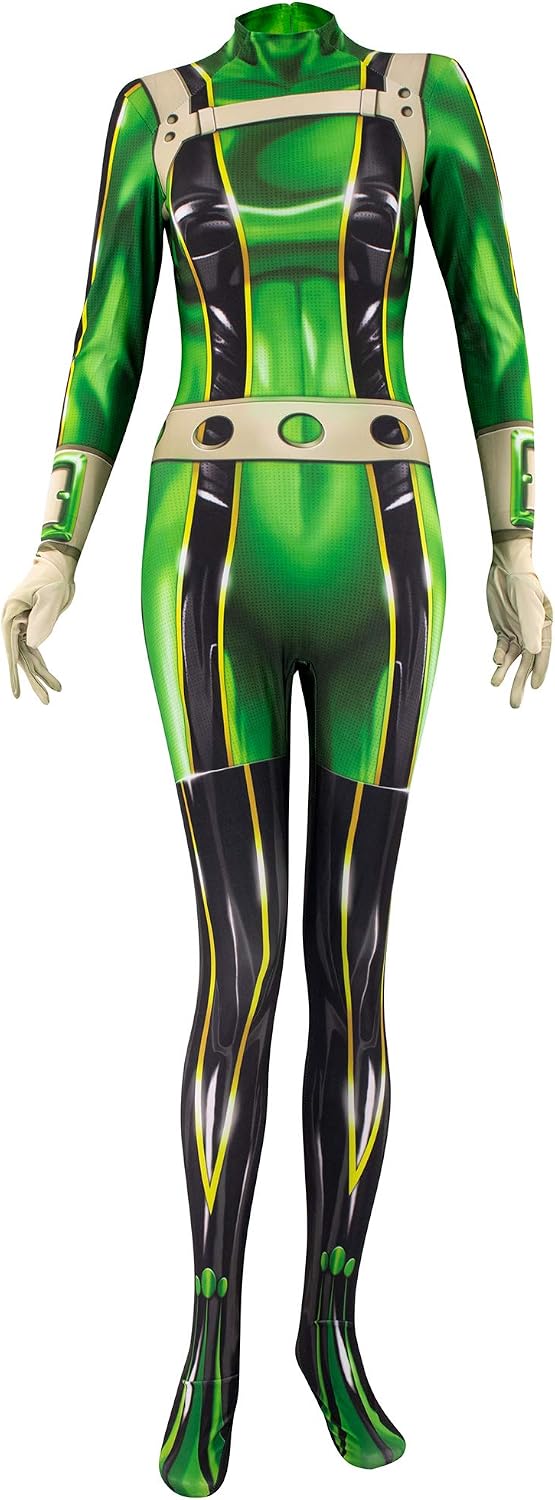 Unnecessary Women's Bodysuit Cosplay Costume Green — WeirdThingsToBuy weird find