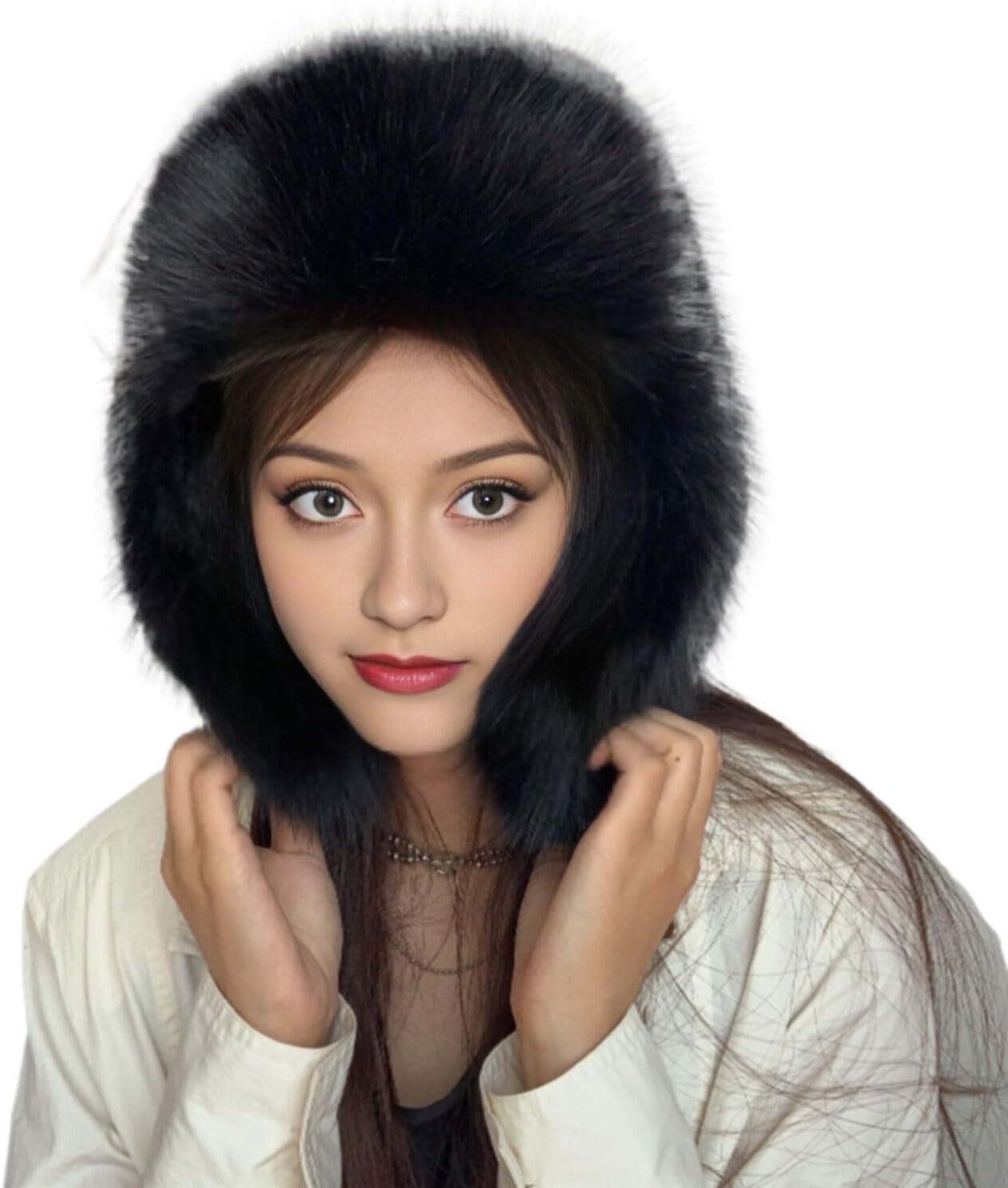 Unnecessary Women's Faux Fur Hat Winter — WeirdThingsToBuy weird find