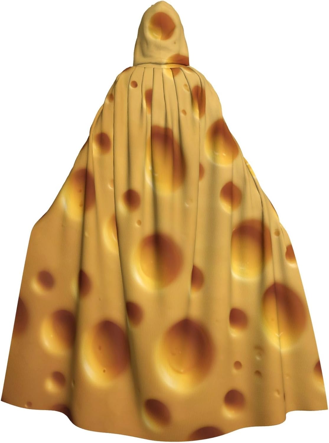 Unnecessary Yellow Cheese Cape Halloween Hooded — WeirdThingsToBuy weird find