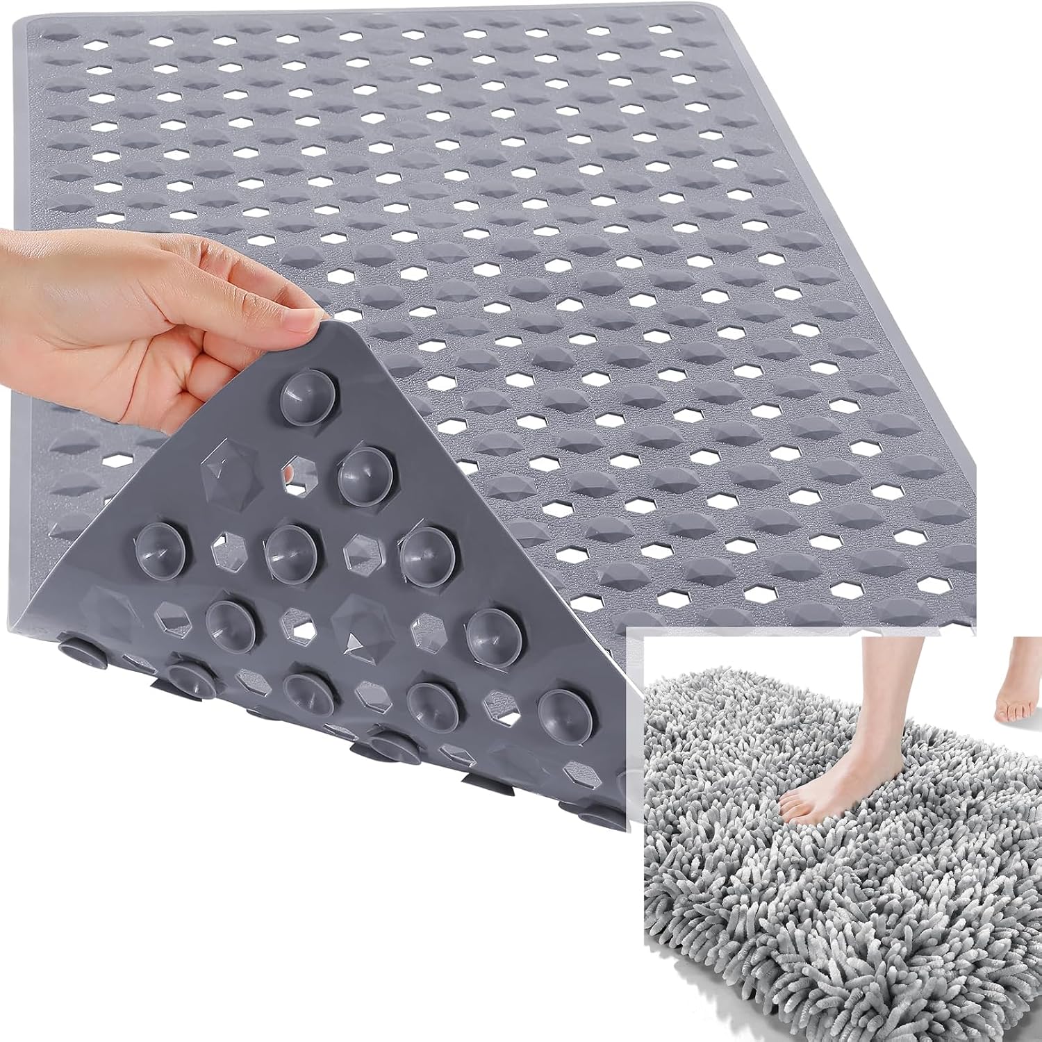 Unnecessary Yimobra Bathtub Shower Mat Long — WeirdThingsToBuy weird find