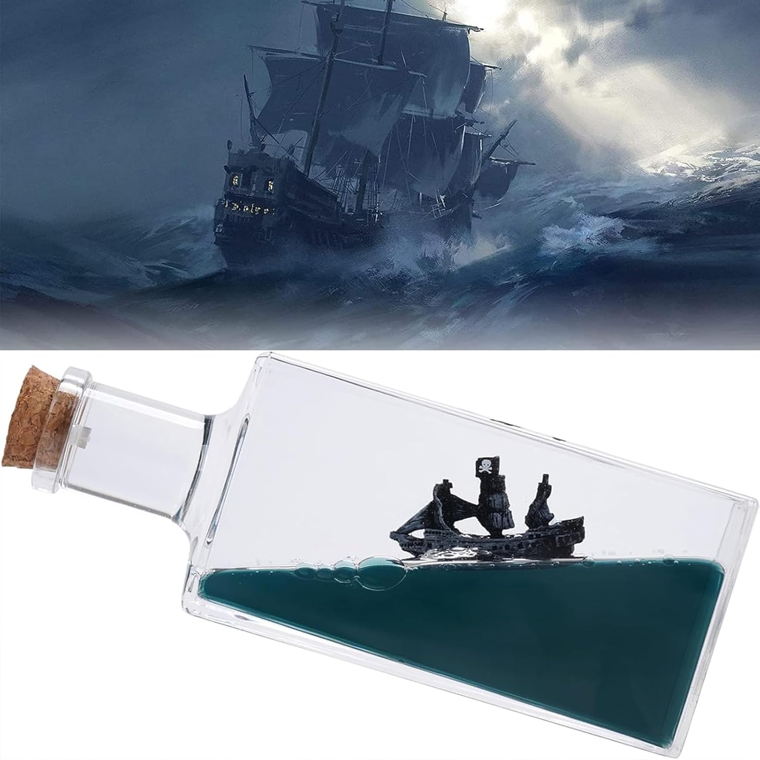 Unsinkable Black Pearl Pirate Ship Energy — WeirdThingsToBuy weird find