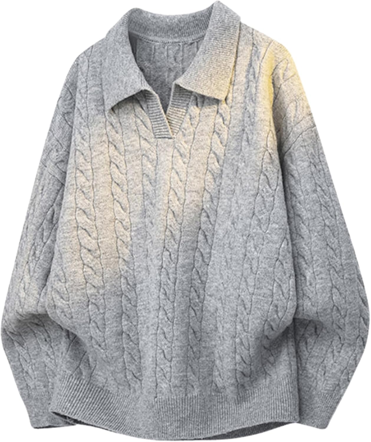 Vamtac Mens Polo Sweater Loose — WeirdThingsToBuy weird find