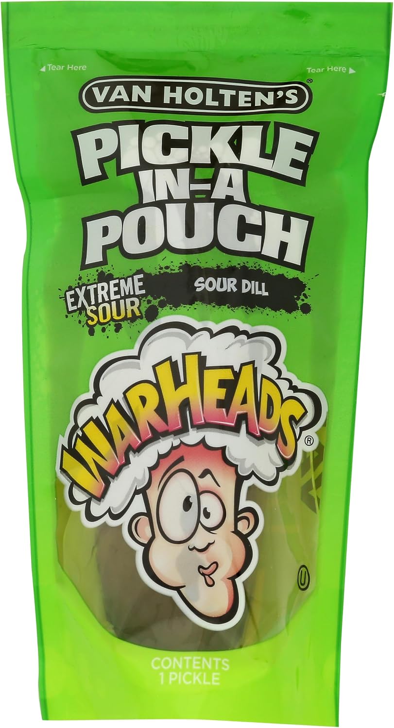 Van Holten's Sour Dill Warheads Energy — WeirdThingsToBuy weird find