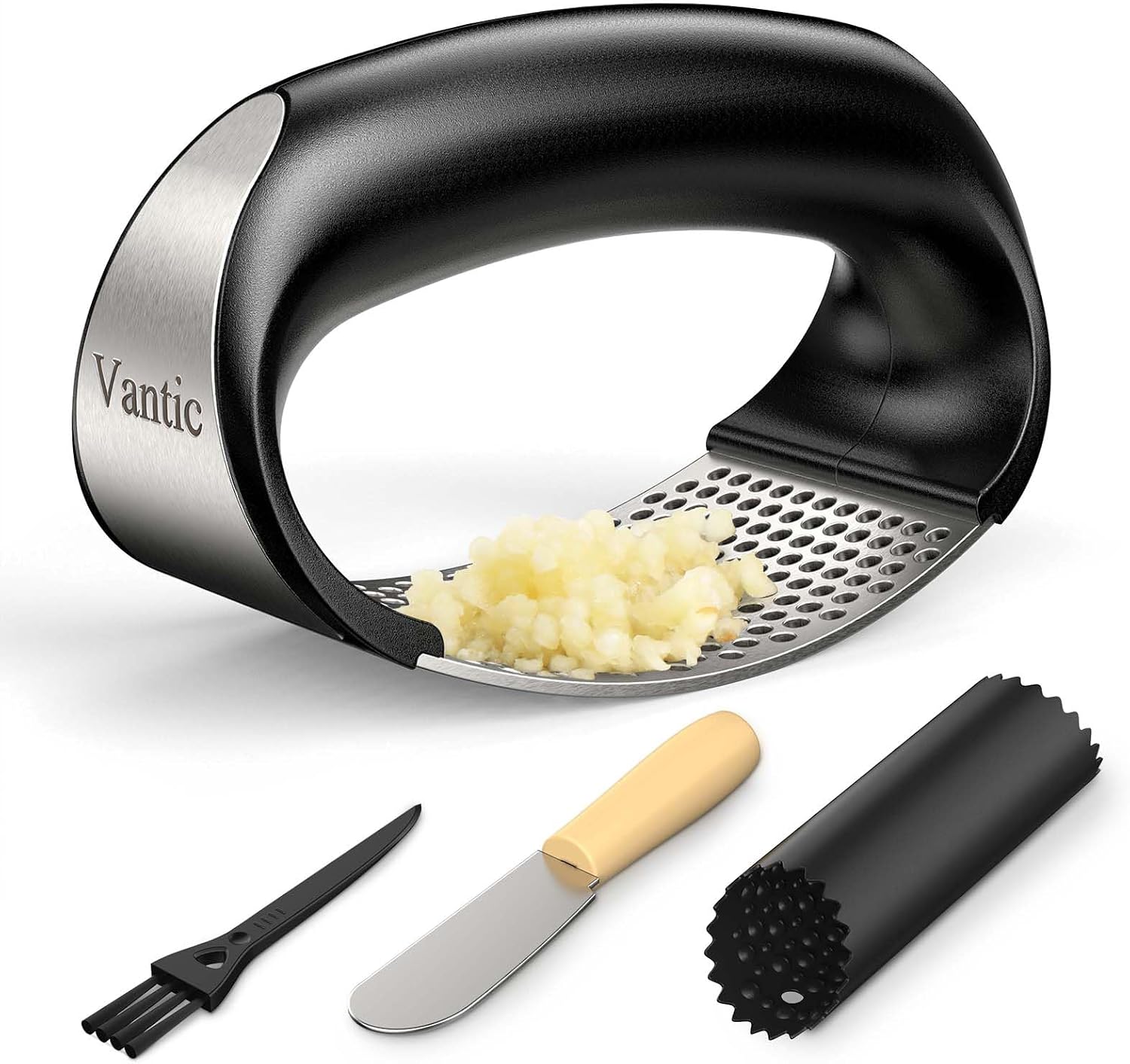 Vantic Garlic Press Rocker Energy — WeirdThingsToBuy weird find