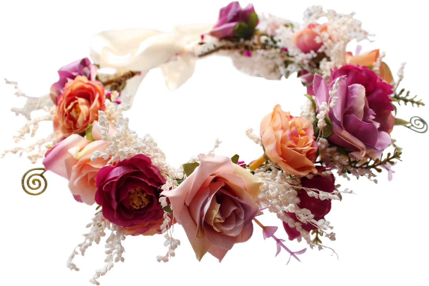 Vivivalue Women Floral Crown Rose Energy — WeirdThingsToBuy weird find