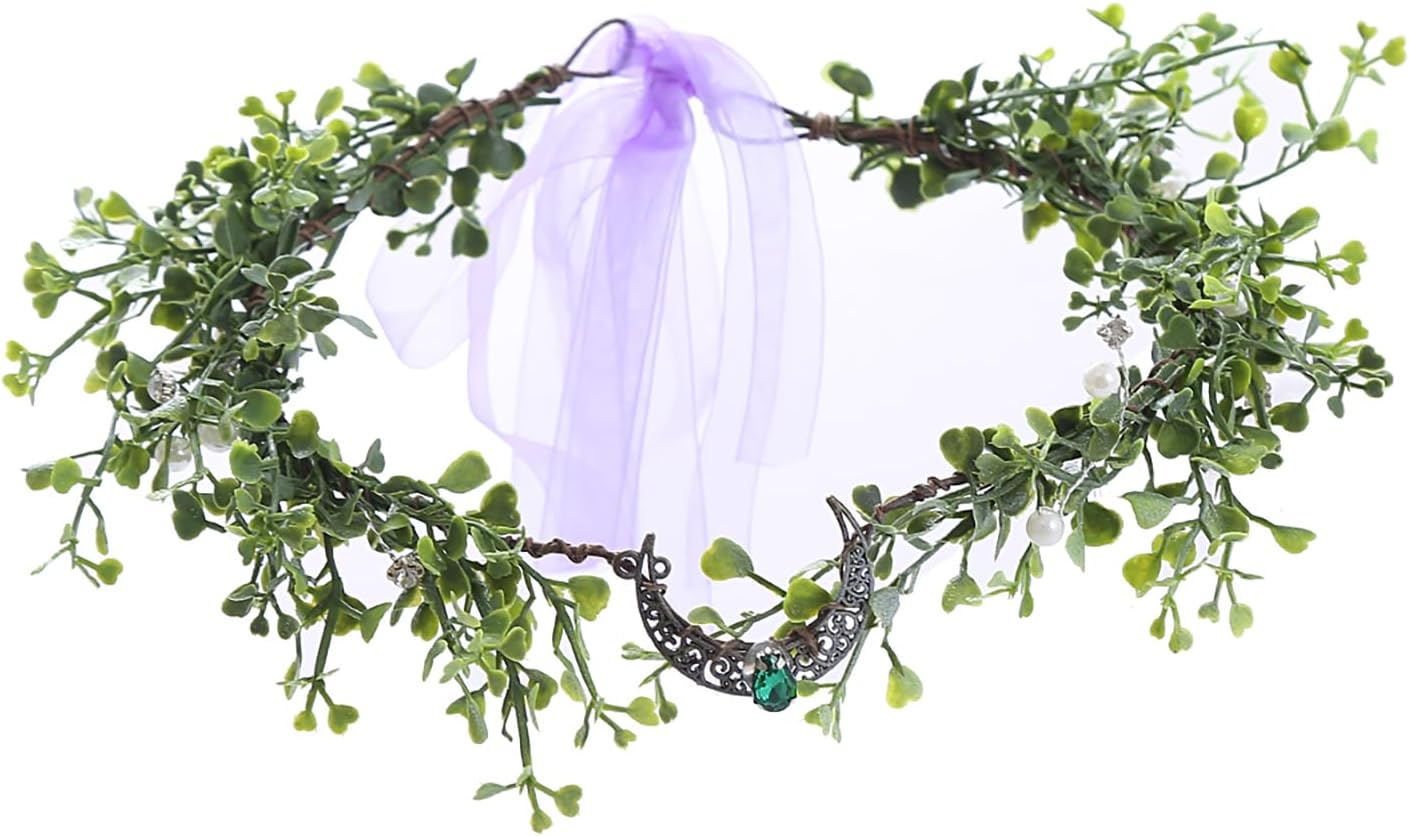Vivivalue Woodland Flower Crown Elf — WeirdThingsToBuy weird find