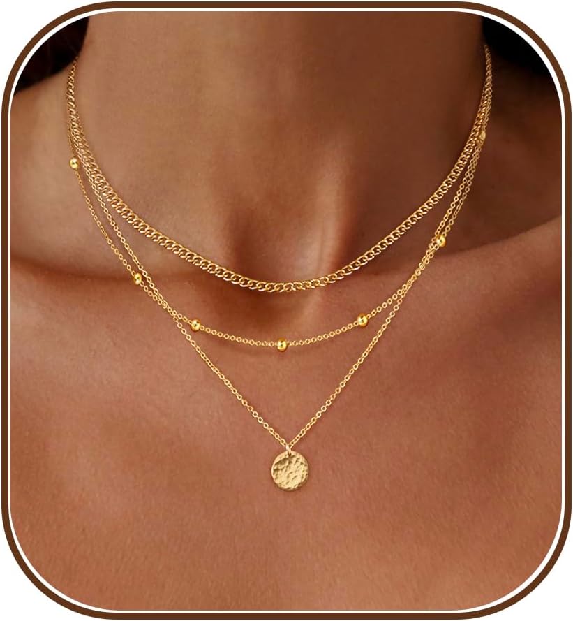 Voduim Layered Necklaces Women Trendy Energy — WeirdThingsToBuy weird find