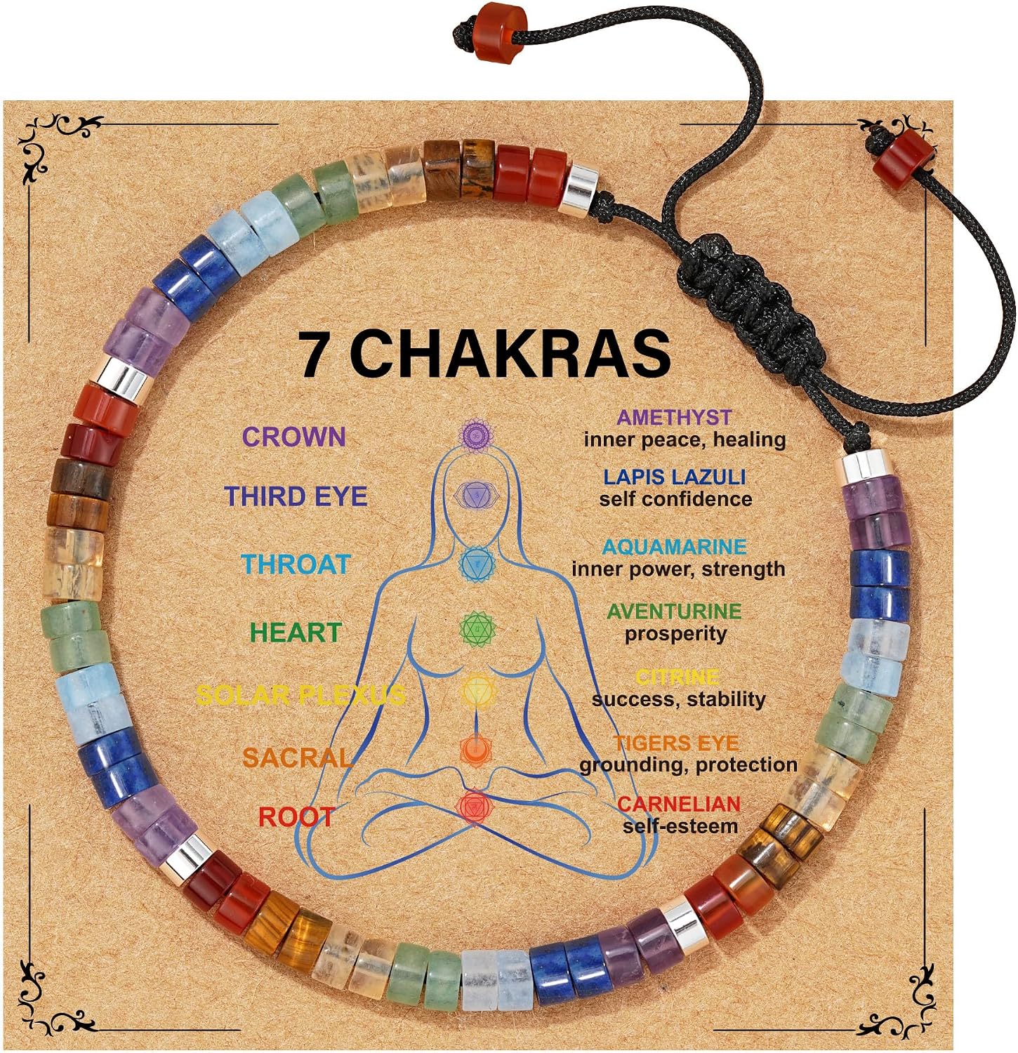 Vuleto Healing Crystal Bracelet Gifts Situation — WeirdThingsToBuy weird find