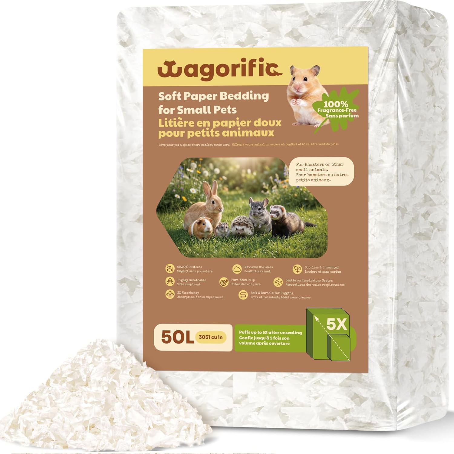 Wagorific Hamster Bedding Odor Control Energy — WeirdThingsToBuy weird find