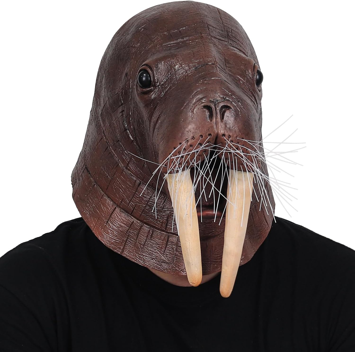 Walrus Mask Latex Full Head — WeirdThingsToBuy weird find