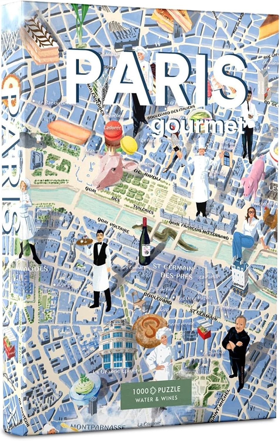 Water Wines Paris Puzzle Gourmet — WeirdThingsToBuy weird find