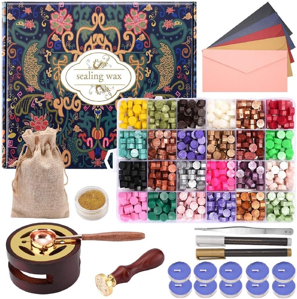 Wax Seal Stamp Kit — WeirdThingsToBuy weird find
