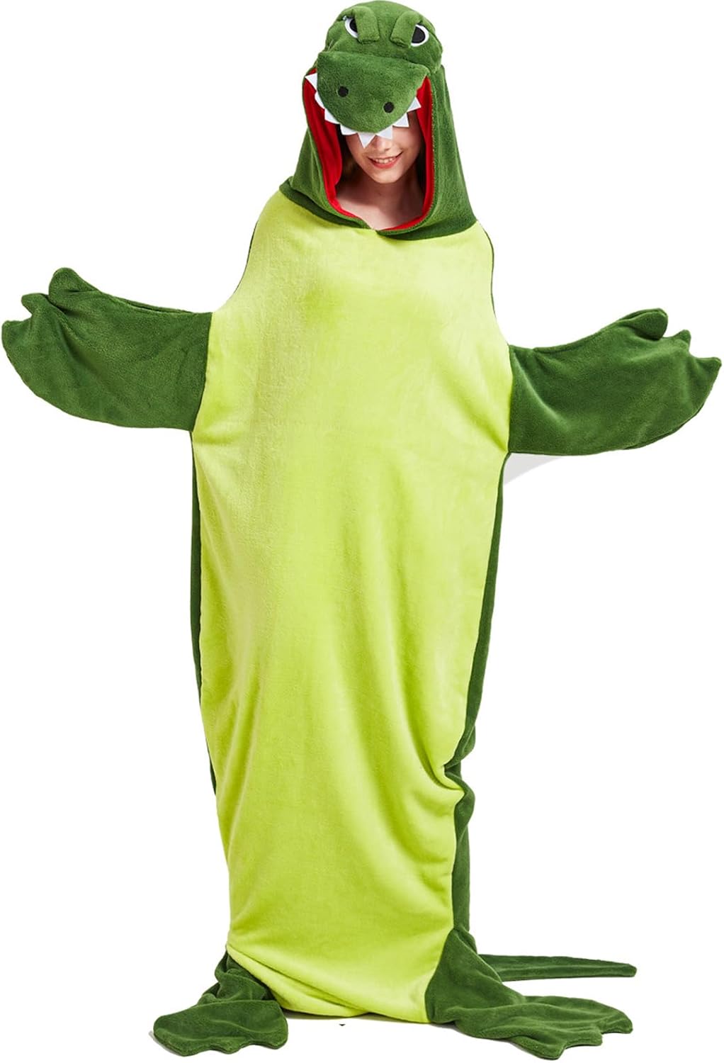 Wearable Crocodile Blanket Crocodile — WeirdThingsToBuy weird find