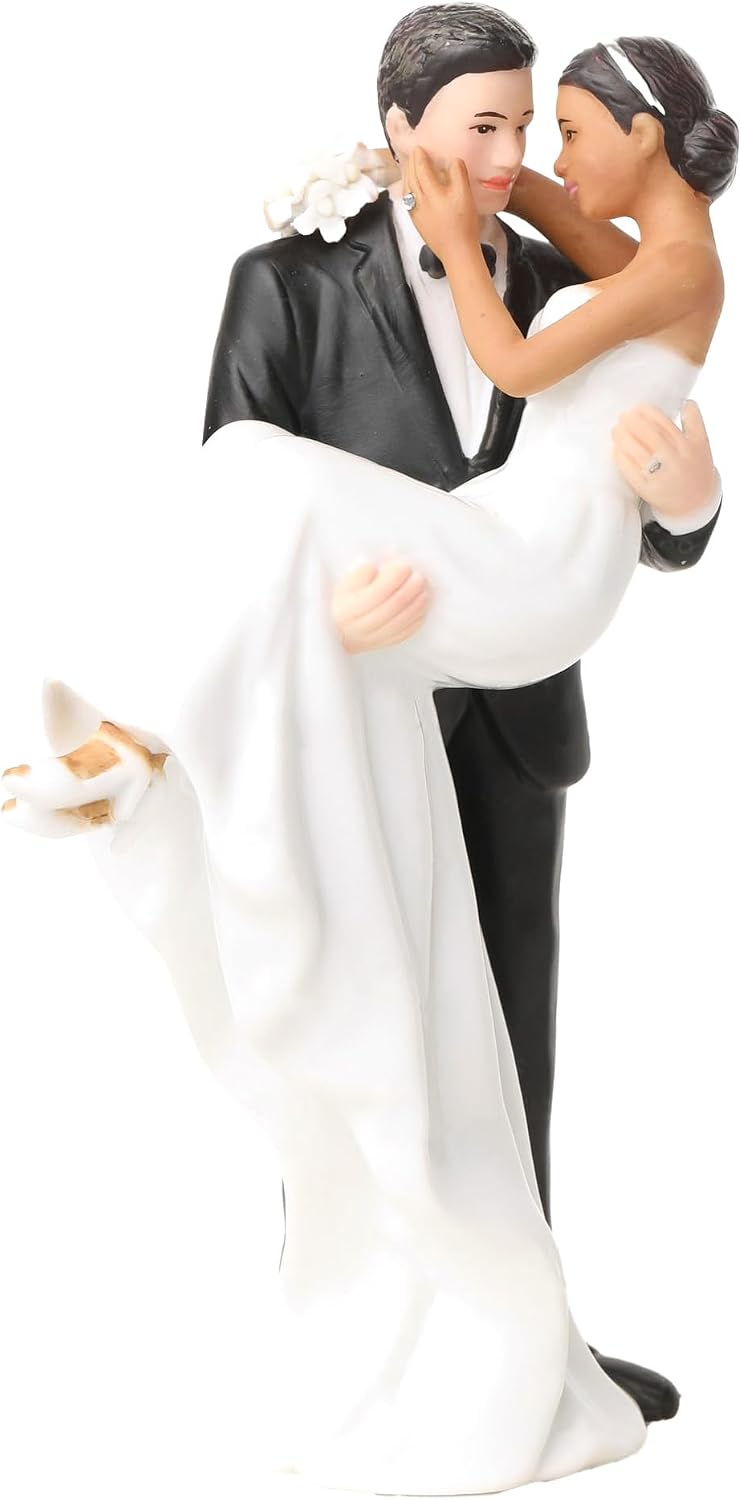 Wedding Collectibles Interracial Wedding Cake Energy — WeirdThingsToBuy weird find