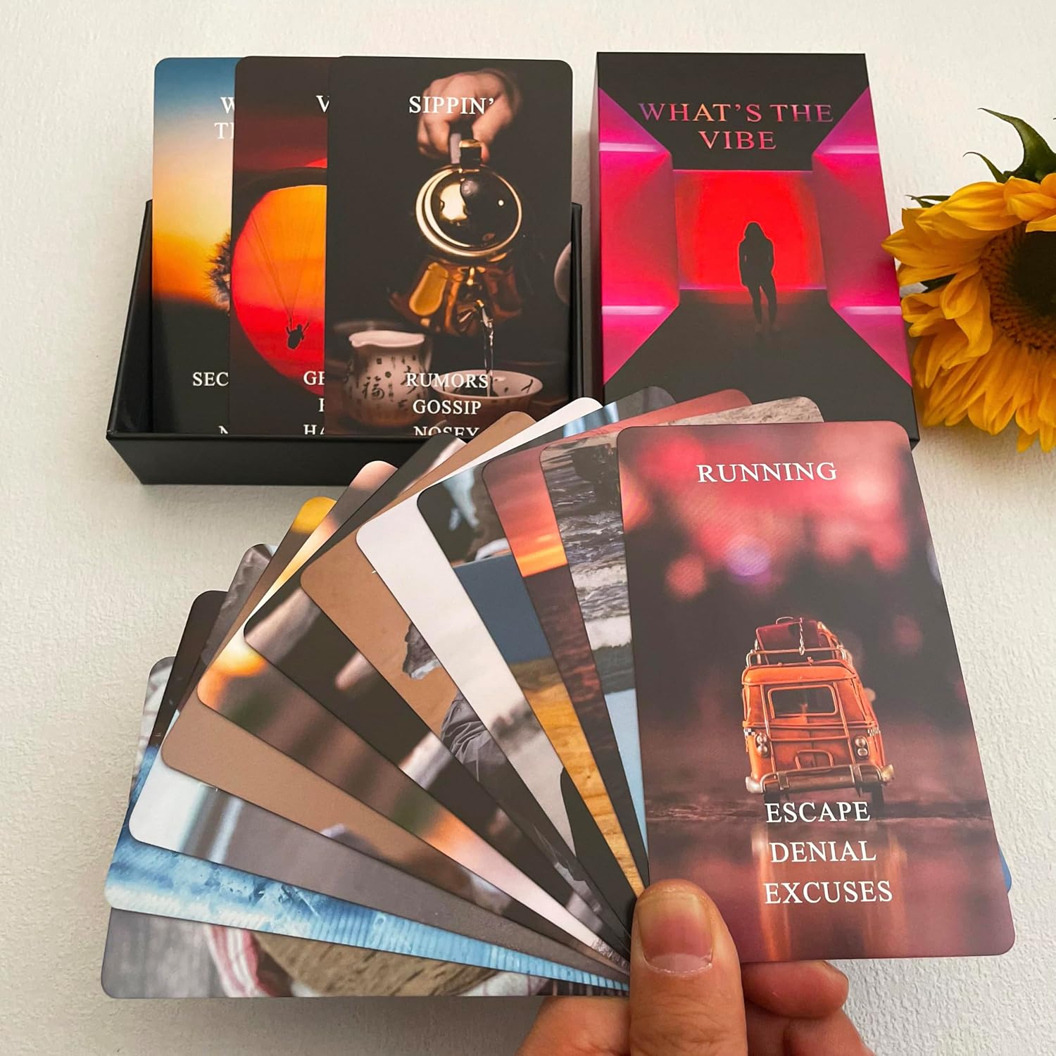 What's The Vibe Oracle Cards Energy — WeirdThingsToBuy weird find
