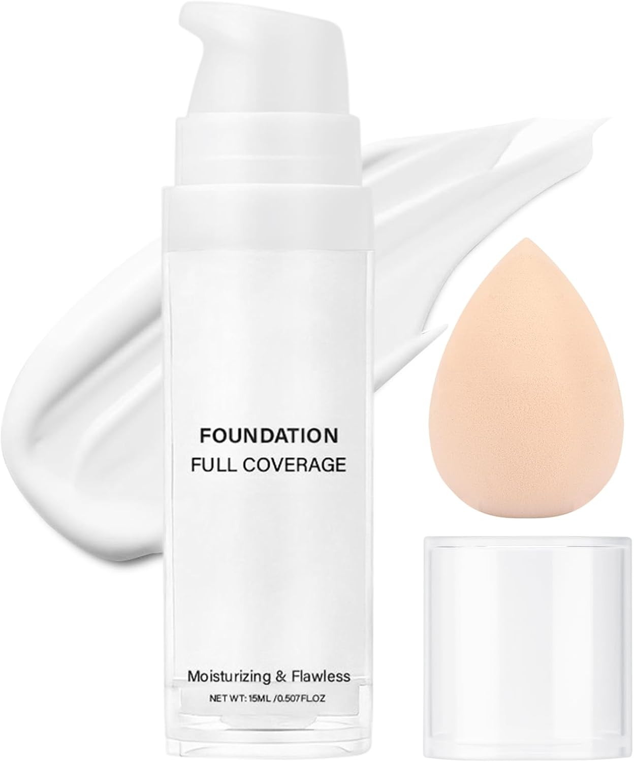 White Liquid Foundation Halloween Makeup Situation — WeirdThingsToBuy weird find
