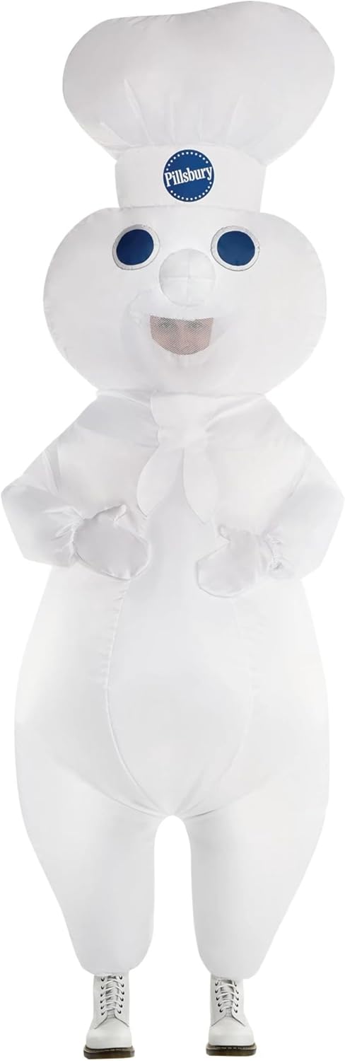 White Pillsbury Doughboy Inflatable — WeirdThingsToBuy weird find