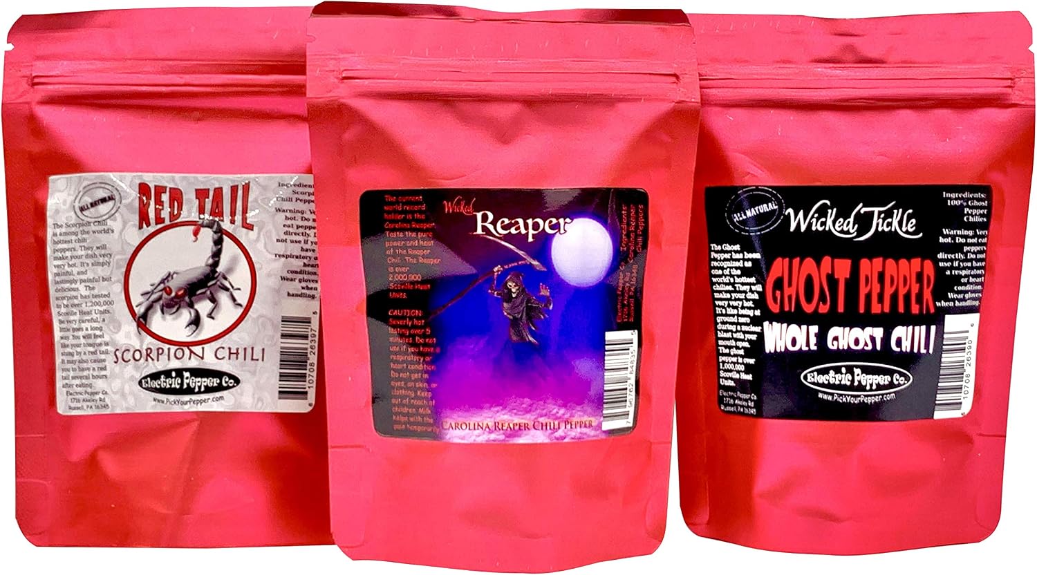 Wicked Tickle Superhot Chili Pepper Energy — WeirdThingsToBuy weird find