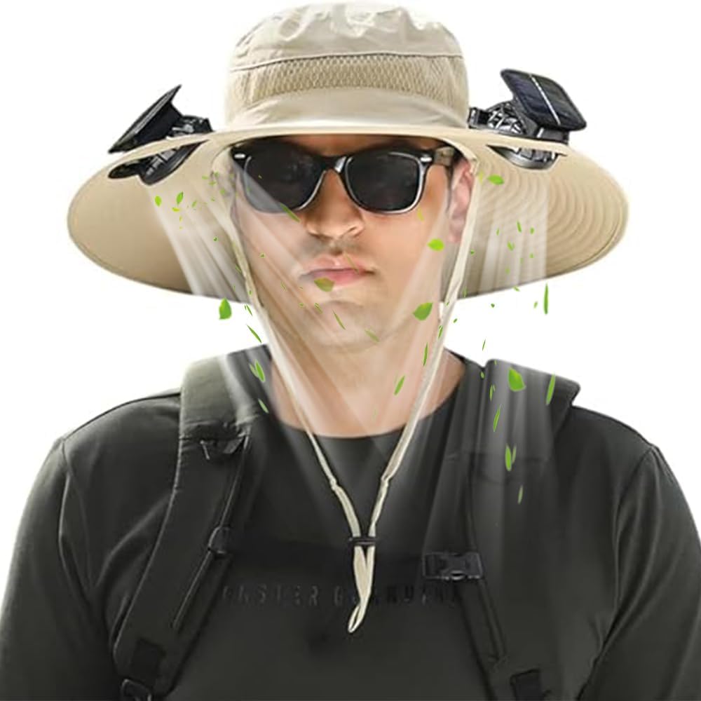 Wide Brim Sun Hat 2 Energy — WeirdThingsToBuy weird find