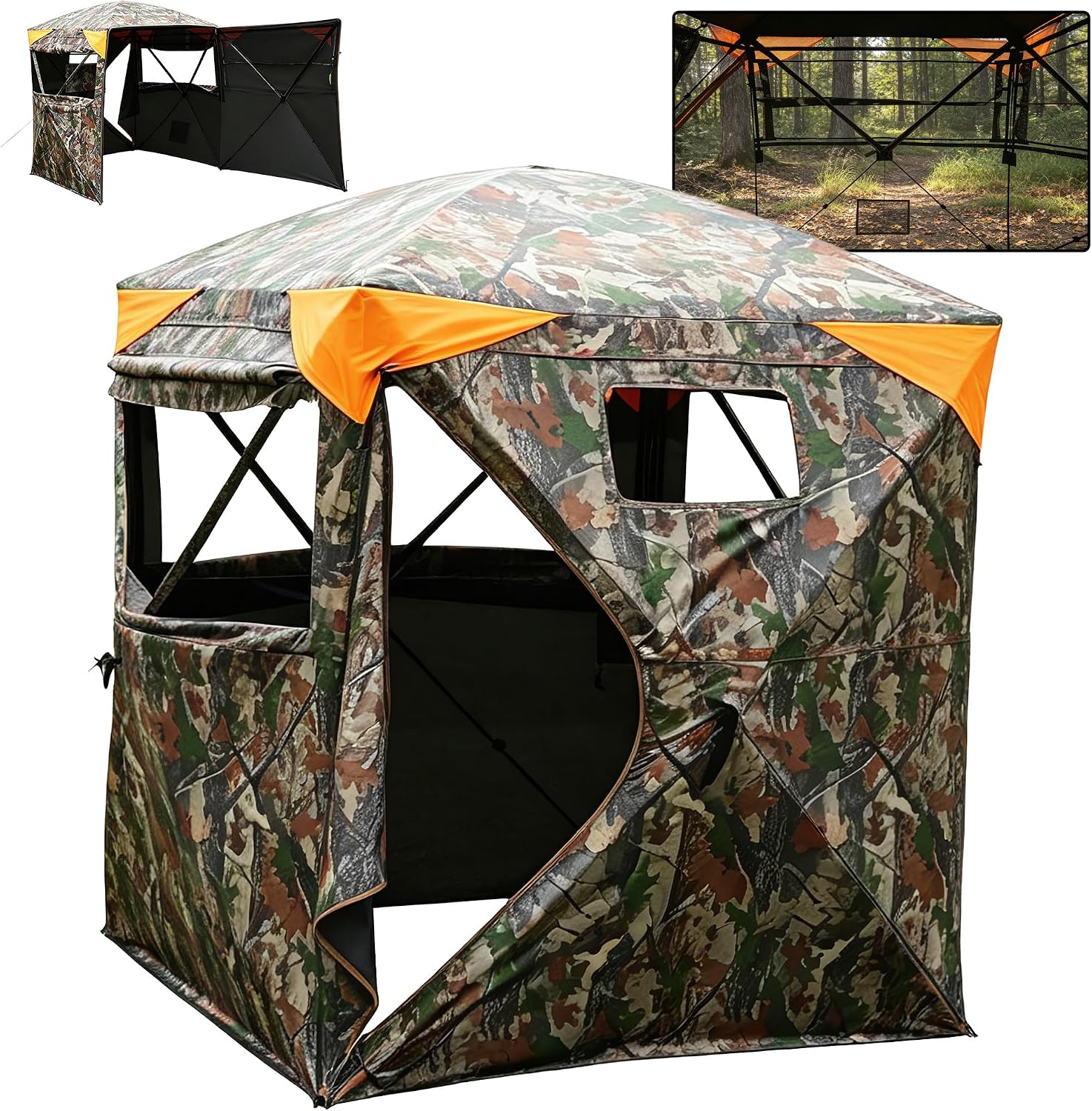 Wildfinder 360 Degree Hunting Blind — WeirdThingsToBuy weird find
