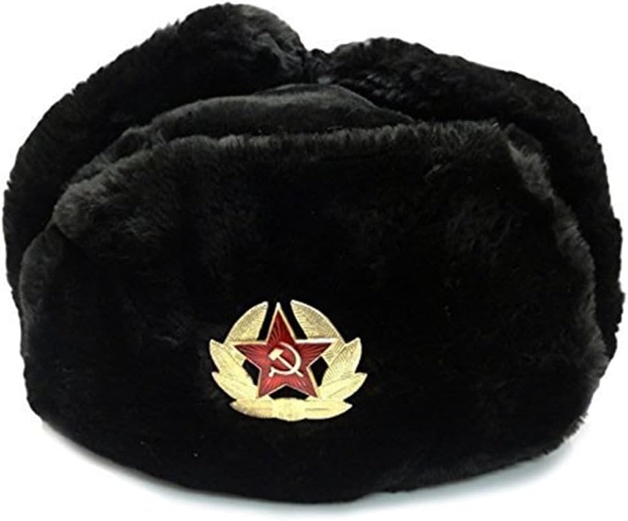 Winter Fur Ushanka Russian Hat Situation — WeirdThingsToBuy weird find