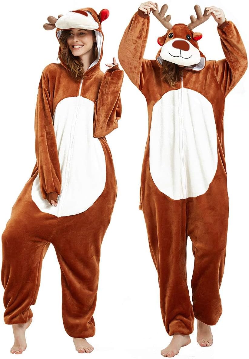 Women Deer Costume Adult Reindeer Situation — WeirdThingsToBuy weird find