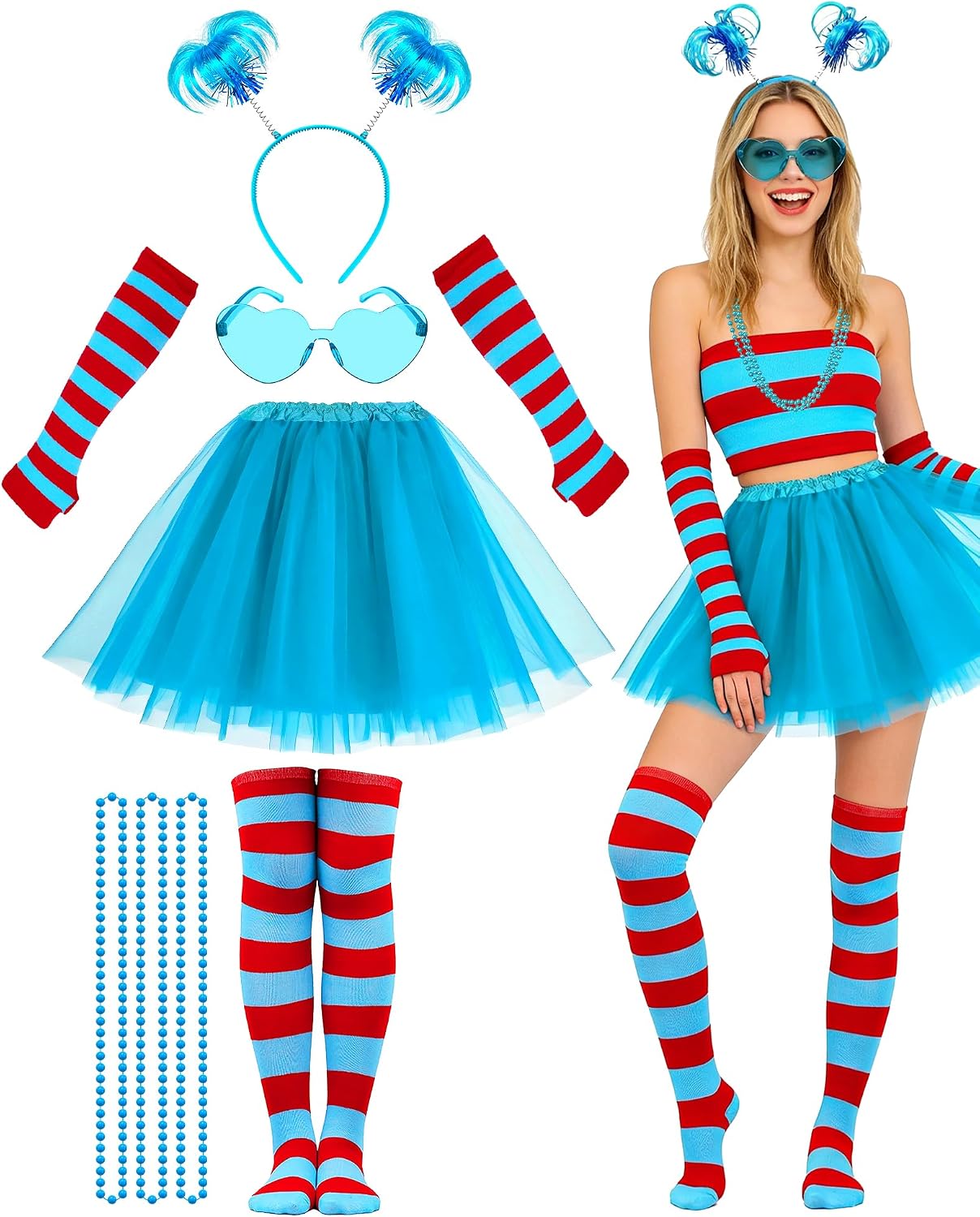 Women's Blue Tutu Costume Accessories — WeirdThingsToBuy weird find