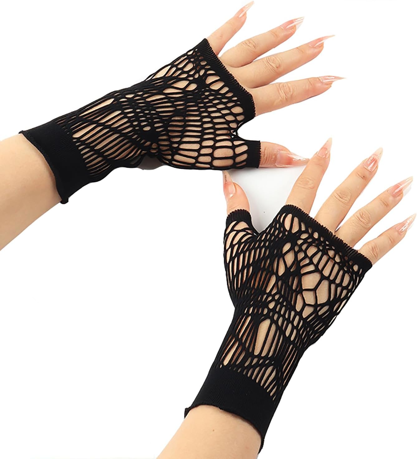 Women's Fishing Net Gloves Halloween — WeirdThingsToBuy weird find