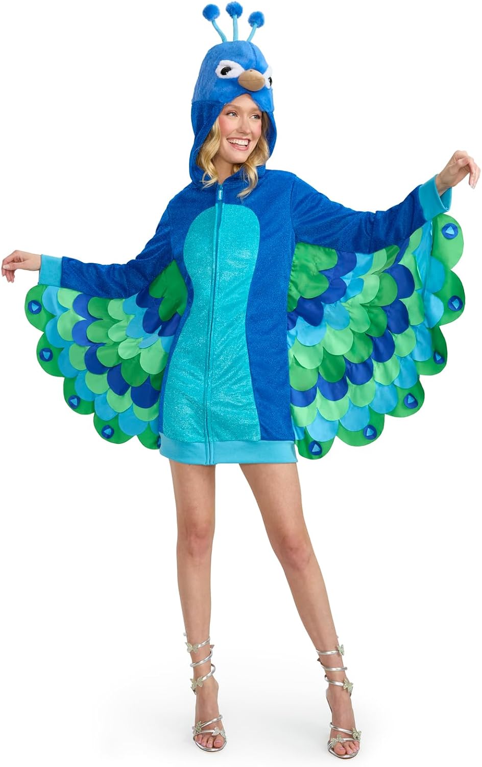 Women's Peacock Halloween Costume Situation — WeirdThingsToBuy weird find