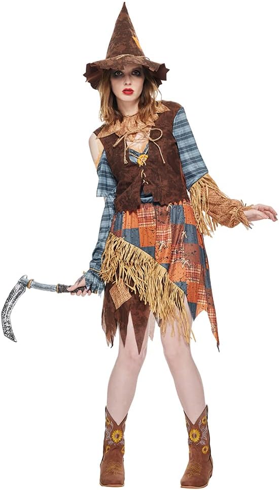 Women Wicked Scarecrow Costume Adult — WeirdThingsToBuy weird find