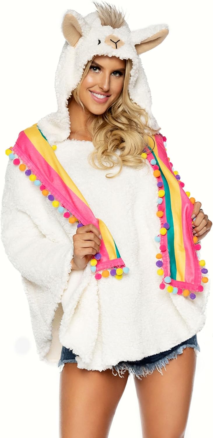 Womens Animal Poncho Halloween Costume — WeirdThingsToBuy weird find