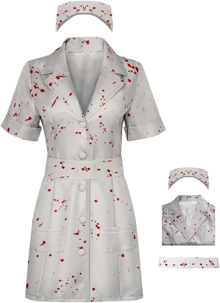 Womens Bubble Head Nurse Uniform Situation — WeirdThingsToBuy weird find