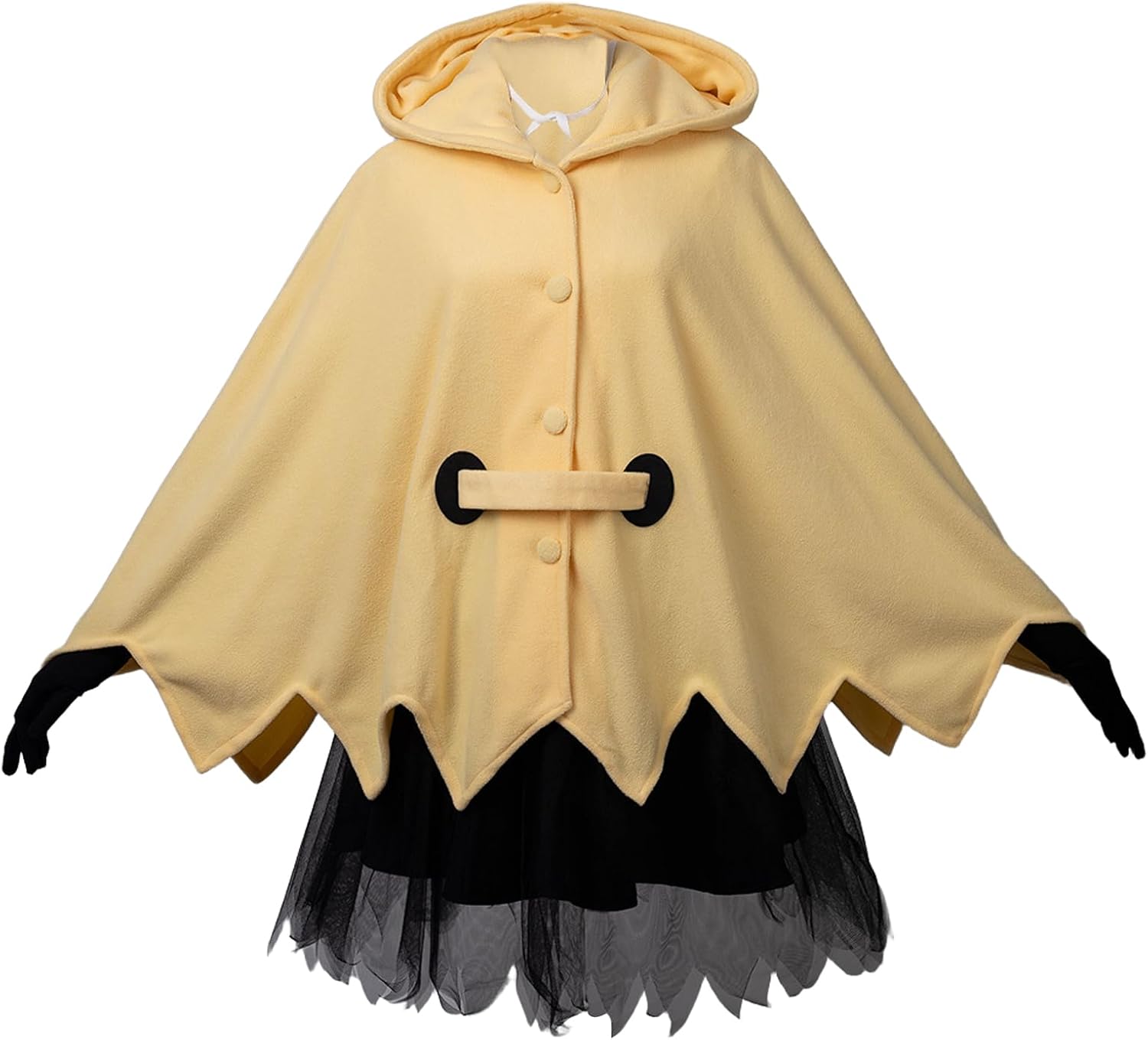 Womens Ghost Hooded Cape Cloak Energy — WeirdThingsToBuy weird find