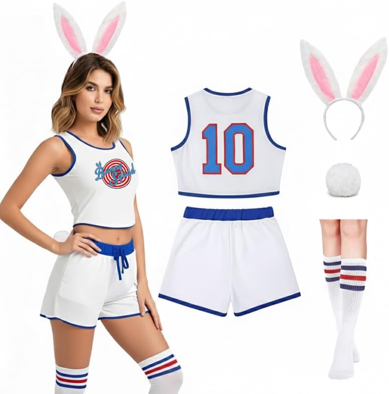 Womens Halloween Bunny Jersey Set — WeirdThingsToBuy weird find