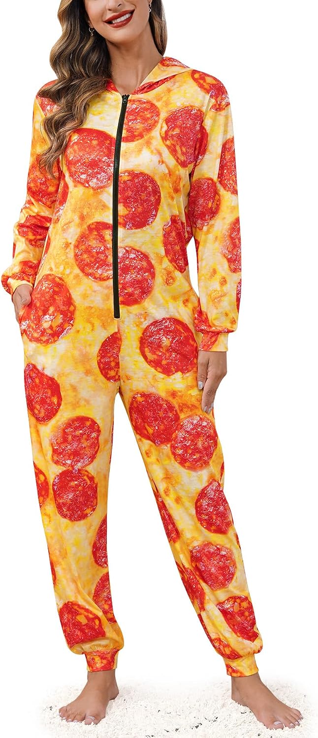 Womens Pizza Costume Adult Halloween — WeirdThingsToBuy weird find