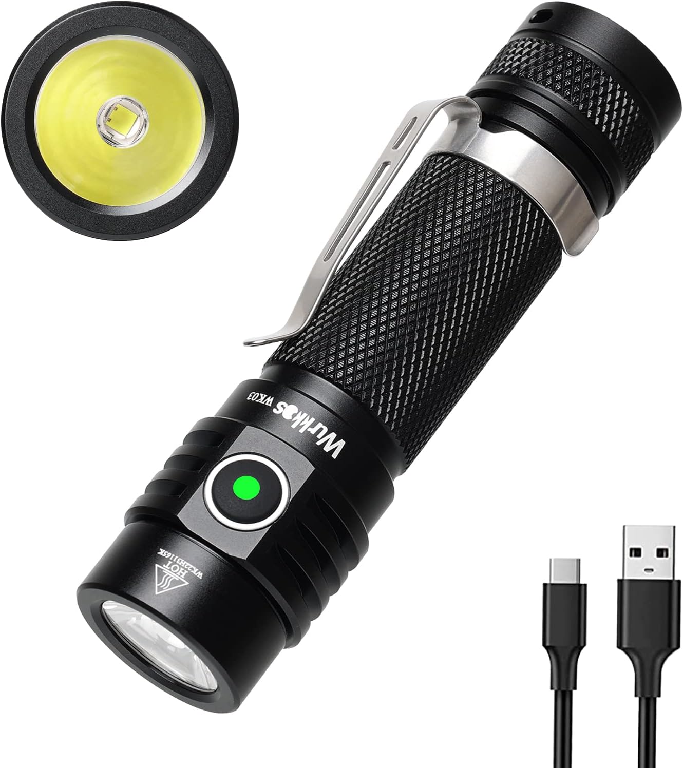 Wurkkos Ts22 Flashlight High Lumen Energy — WeirdThingsToBuy weird find