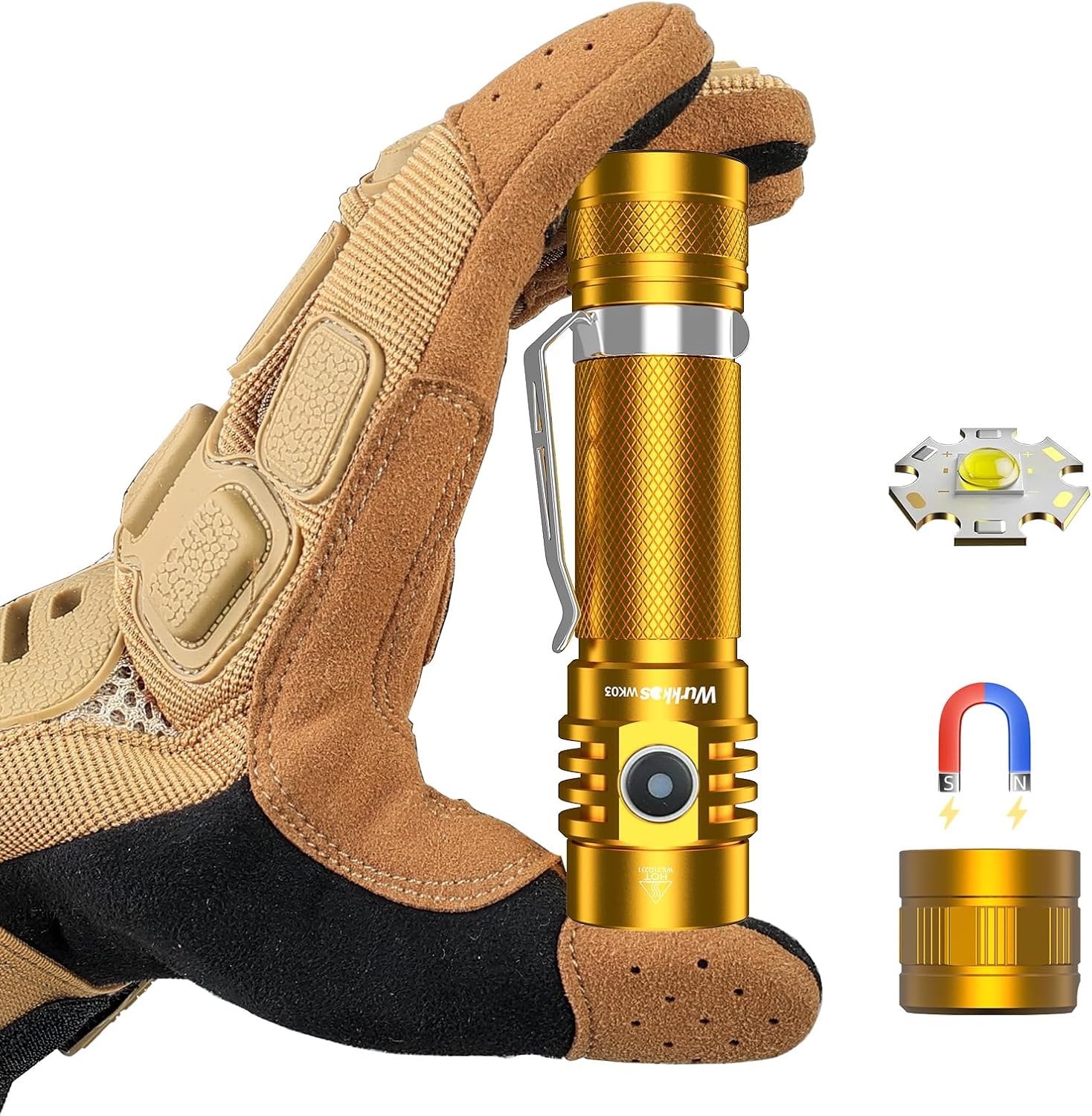 Wurkkos Wk03 Pocket Flashlight — WeirdThingsToBuy weird find