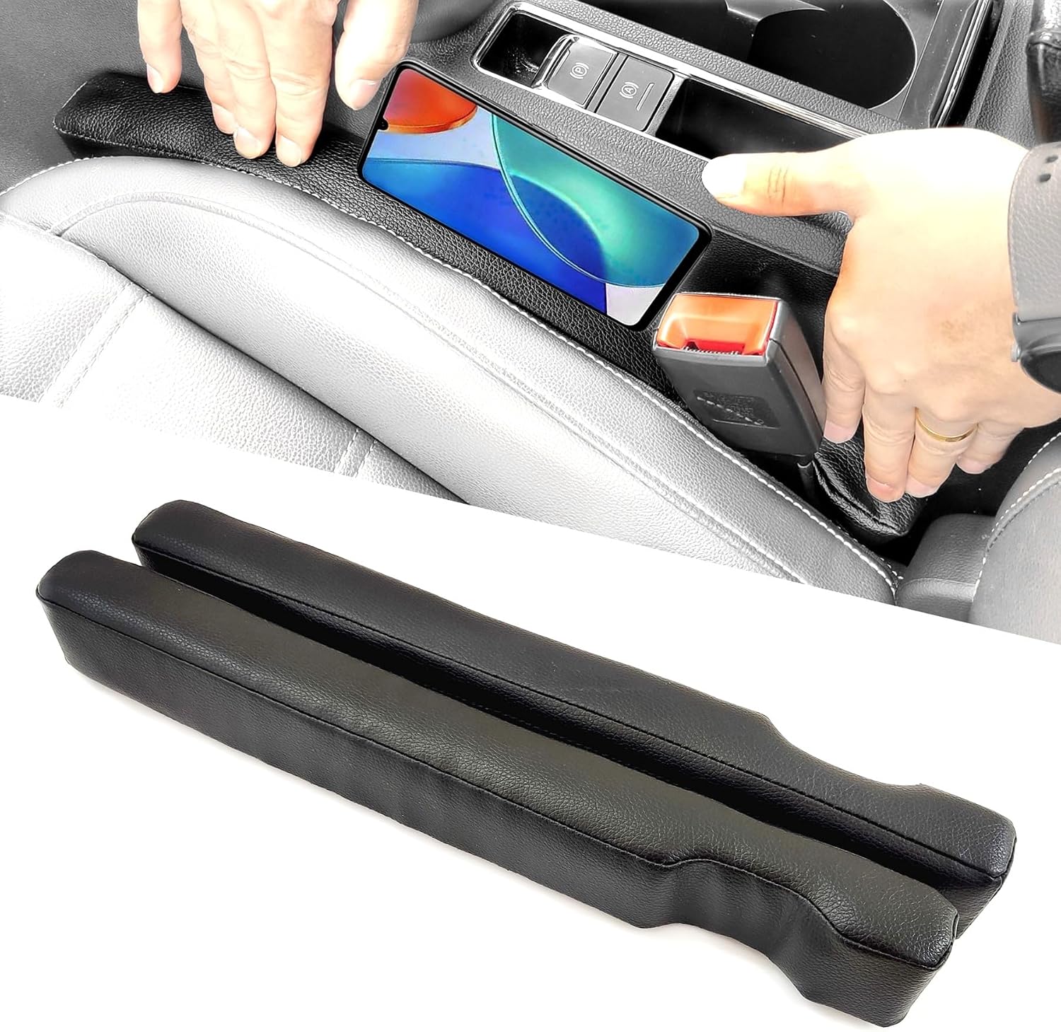 Wuzno Leather Car Seat Gap Situation — WeirdThingsToBuy weird find