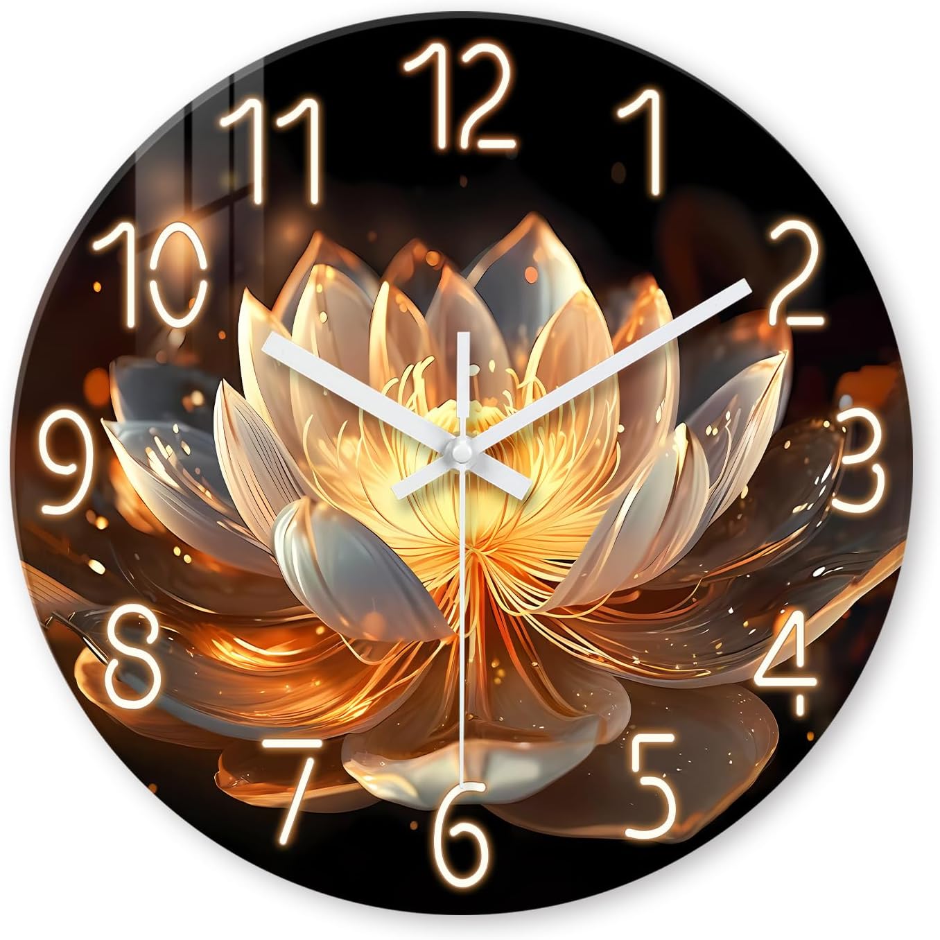 Xfm Decorative Wall Clocks Battery Energy — WeirdThingsToBuy weird find