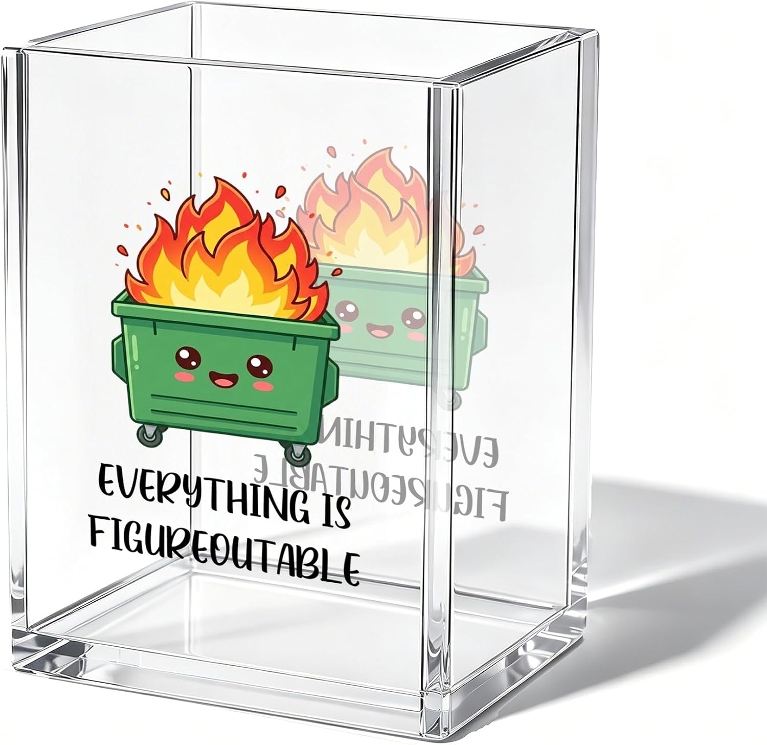 Yebfc Cute Dumpster Fire Office Energy — WeirdThingsToBuy weird find