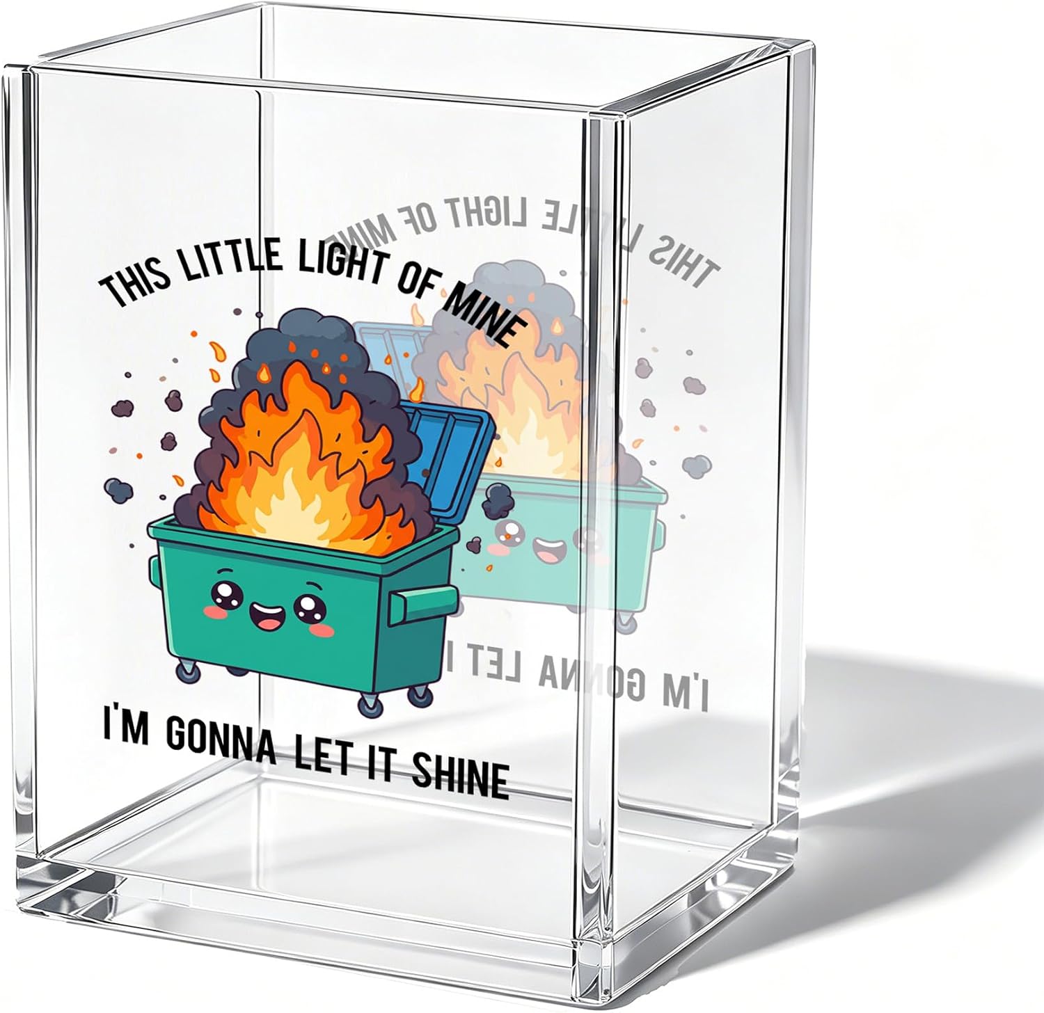 Yebfc Funny Dumpster Fire Office — WeirdThingsToBuy weird find
