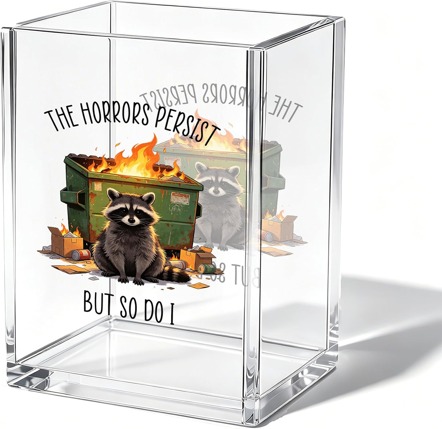 Yebfc Funny Raccoon Dumpster Fire Situation — WeirdThingsToBuy weird find