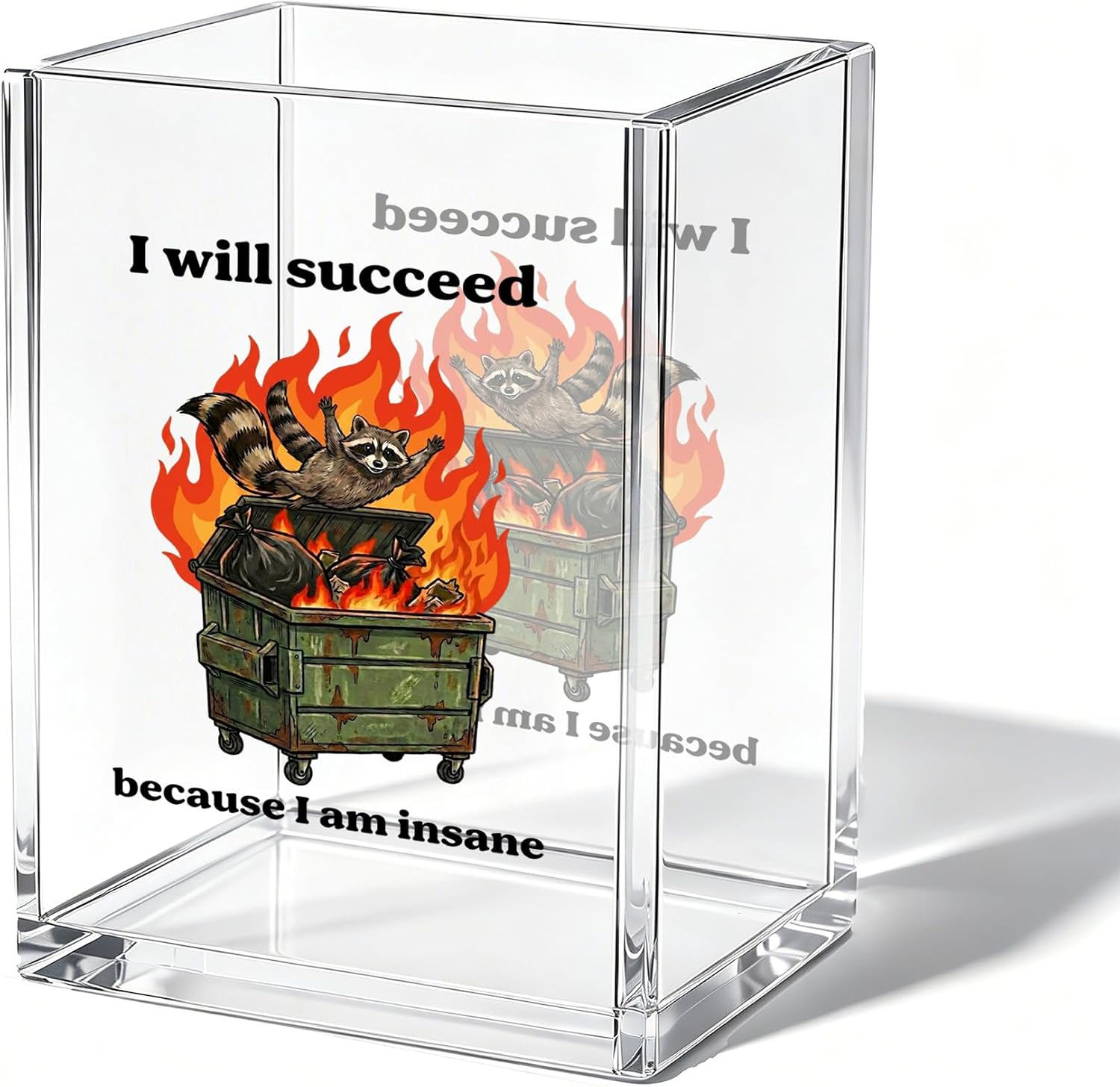 Yebfc Funny Raccoon Dumpster Fire — WeirdThingsToBuy weird find