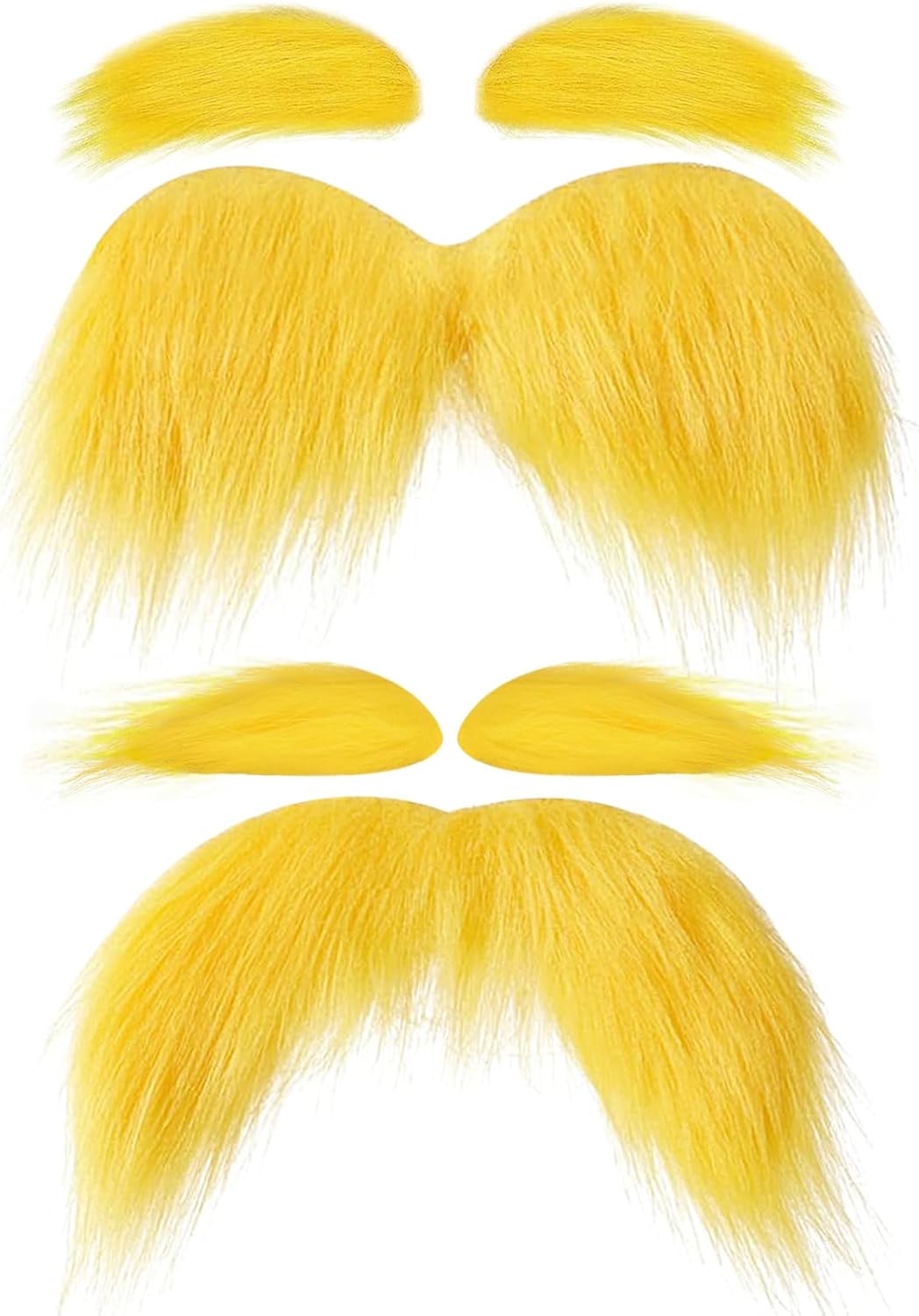 Yellow Mustache & Eyebrows 2 Energy — WeirdThingsToBuy weird find